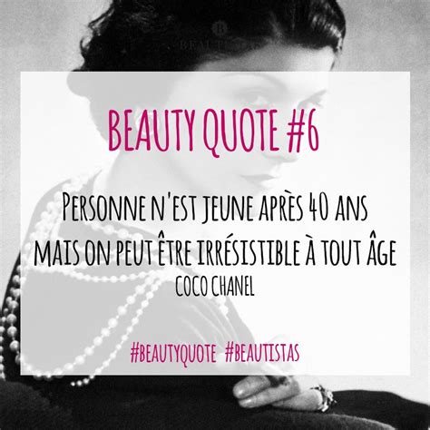 citation coco chanel 40 ans|coco chanel mythical.